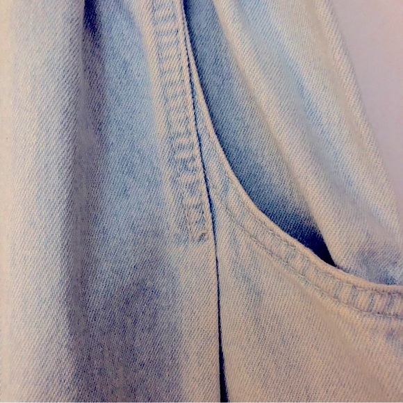 VTG Gitano jeans paper bag high waist straight leg front pockets 90’s Rare Find - Picture 6 of 12